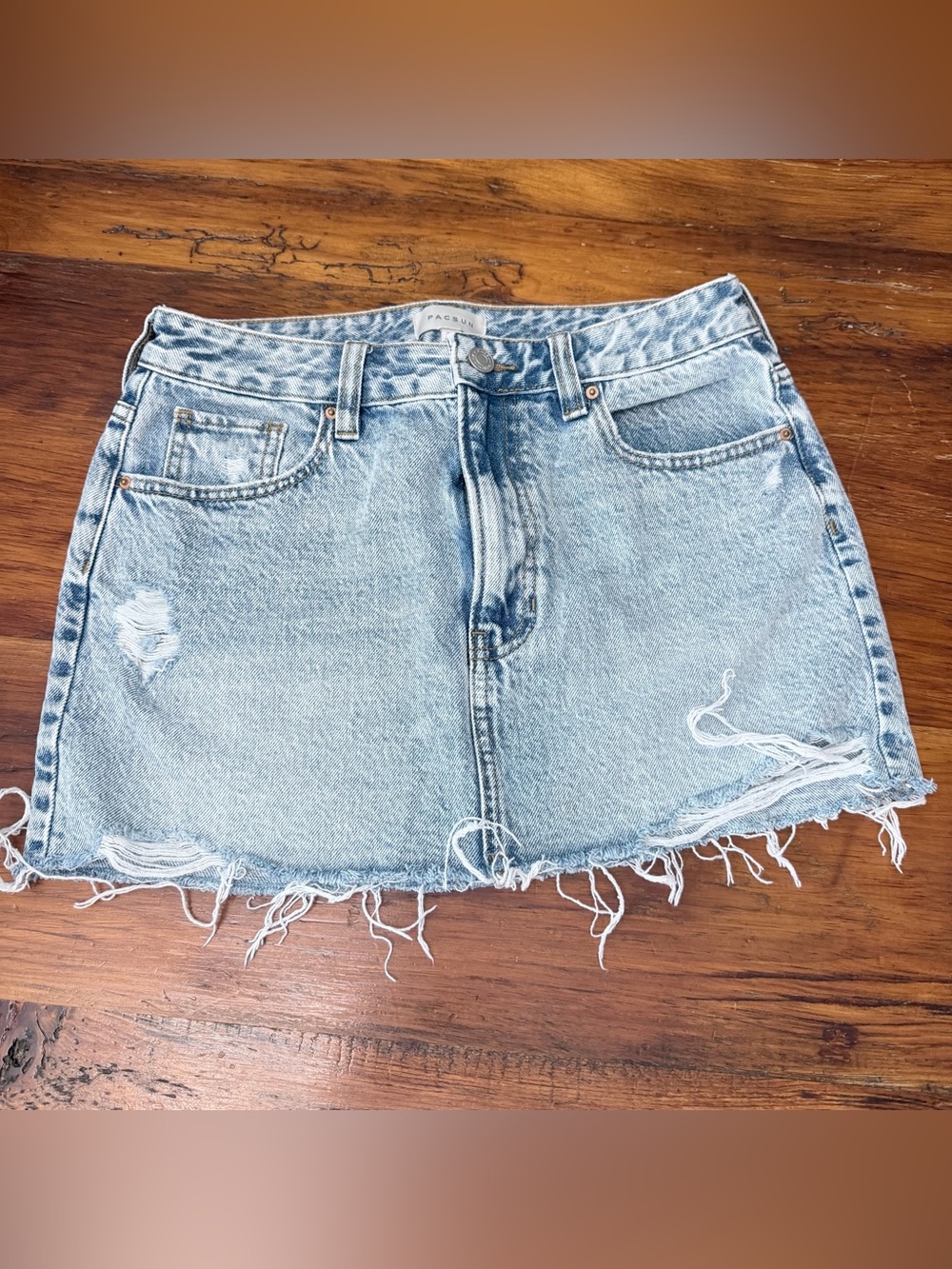 Pacsun Jean Skirt 26